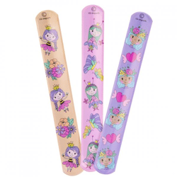Klammerarmband Prinzessin 22 cm 3 Stück sortiert