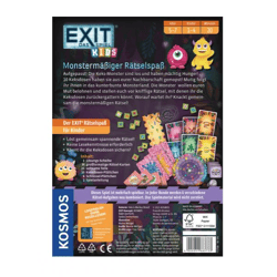 Kosmos 683733 - EXIT® Kids Monstermäßiger Rätselspaß