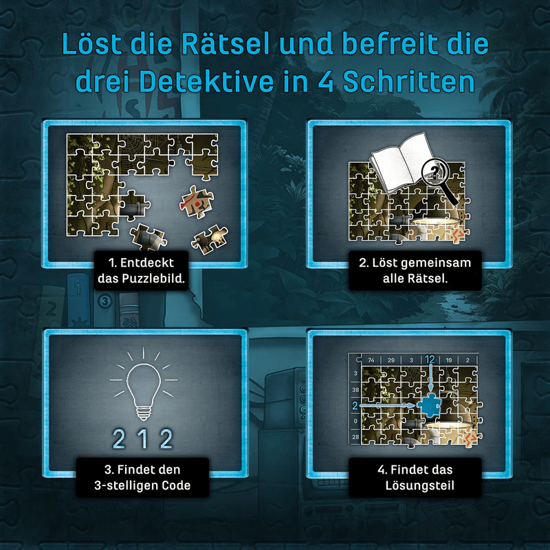Kosmos 685737 - EXIT&reg; Puzzle Die drei ??? Toteninsel