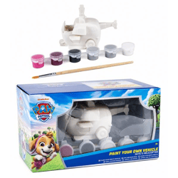 Kreatives nickelodeon PAW PATROL Malset zum Selbstgestalten Skye Helikopter Geschenkidee Grau/Bunt