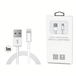Ladekabel, USB to Lightning, 1 Meter