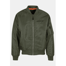 lässige MJ Gonzales Herren Jacke Reißverschluss Khaki