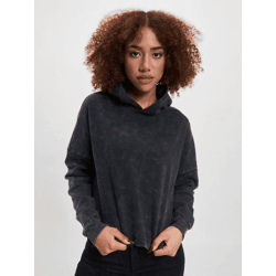 lässiger Freddy Damen Hoodie mit Baumwolle Schwarz