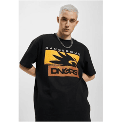 lässiges Dangerous DNGRS Herren T-Shirt mit Baumwolle Schwarz