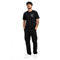 lässiges Mister Tee Herren T-Shirt 180 g/m² mit Baumwolle Schwarz