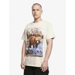 lässiges Mister Tee Herren T-Shirt 240 g/m² mit Baumwolle Beige
