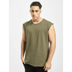 lässiges Urban Classics Herren T-Shirt 180 g/m² mit Baumwolle Khaki