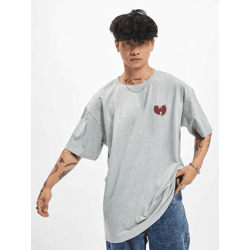lässiges Wu-Wear Herren T-Shirt 180 g/m² mit Baumwolle Grau