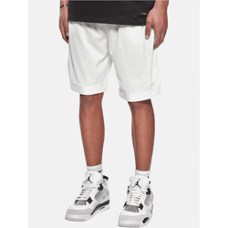 leichte Dropsize Herren Shorts Ecru-Weiß