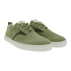 leichte GROUNDIES Barfußschuhe La Paz Damen Low-Top Mesh-Sneaker mit TrueSense Sohle nachhaltige und vegane Schnür-Schuhe GND-130264-10 K
