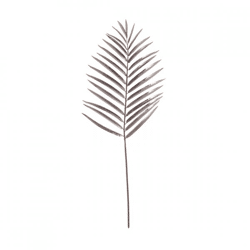 Light & Living künstlicher Zweig Palm metallic grau 88 cm
