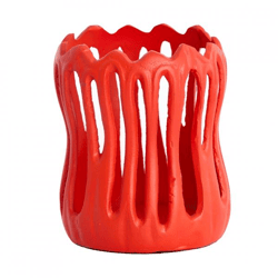 Light & Living Teelichthalter Tivoli rot 16 cm