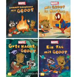 Marvel - Guardians of the Galaxy Pixi: 1-4 - 24 Mini-Büchlein im Display