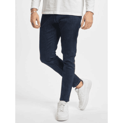 moderne 2Y Premium Herren Jeans Skinny Fit Stretch Reißverschluss mit Baumwolle Blau