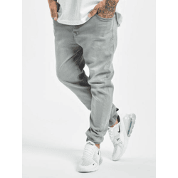 moderne DEF Herren Jeans Stretch mit Baumwolle Grau