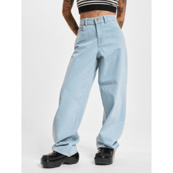 moderne Dickies Damen Jeans mit Baumwolle Blau
