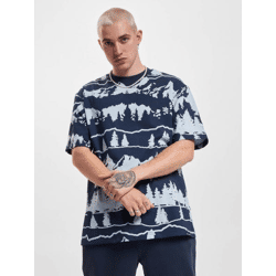 modernes Just Rhyse Herren T-Shirt 190 g/m² mit Baumwolle Navy