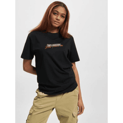 modernes Mister Tee Damen T-Shirt Oversize 180 g/m² mit Baumwolle Schwarz