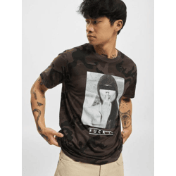 modernes Mister Tee Herren T-Shirt 140 g/m² mit Baumwolle Camouflage