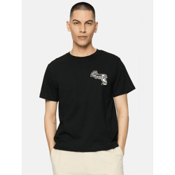 modernes Mister Tee Herren T-Shirt mit Baumwolle Schwarz