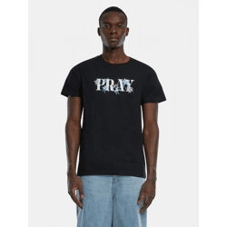 modernes Mister Tee Herren T-Shirt mit Baumwolle Schwarz