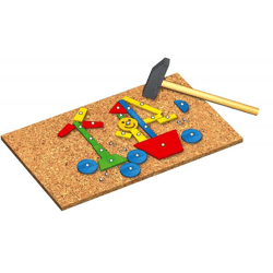 Nagelmosaik  - Kinderspiel