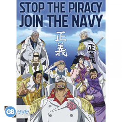ONE PIECE - Poster Chibi 52x38 - Marine Army 