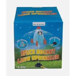 Out of the Blue Fliegende Weltraum-Rakete Rasensprenger 33cm Wassersprinkler