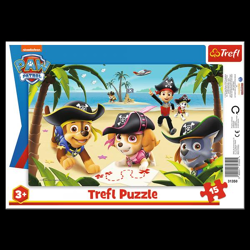 Paw Patrol - Rahmen Puzzle 31350 - 15 Teile