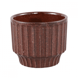 PTMD Blumentopf Hodor S dunkelbraun 12 cm