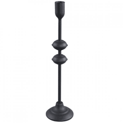 PTMD candlestick Ciba black 37 cm