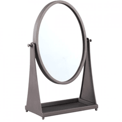 PTMD Spiegel „Francess“, oval, braun, 43 cm