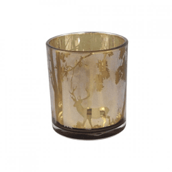 PTMD Teelichthalter Imadiya S, goldfarben, 8 cm
