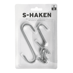S-Haken, 12er Set