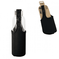 Schutzhülle für Flaschen schwarz 260 ml