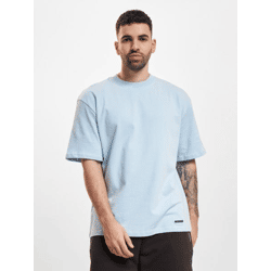 sportliches Bazix Republiq Herren T-Shirt mit Baumwolle Hell-Blau