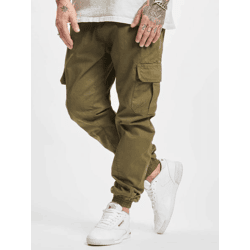 stylische URBAN CLASSICS Herren Jeans Taschen 320 g/m² mit Baumwolle Khaki