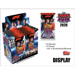 Topps Turbo Attax Formel 1 TC 2026 – 24er DISPLAY