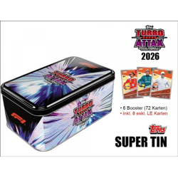 Topps Turbo Attax Formel 1 TC 2026 – SUPER TIN Greats of the Grid