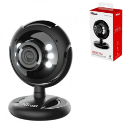 Trust Spotlight Pro Webkamera schwarz 7 cm