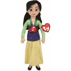 Ty 02413 - Disney Prinzessin - Mulan Plüschfigur mit Sound - 40 cm