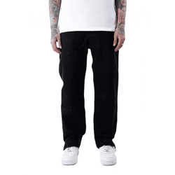 UNEFFECTED Weite, frei geschnittene Basic Loose Fit Jeans schwarz