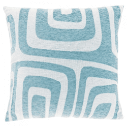 Unique Living Dulce Blue Pillow, 45 x 45 cm
