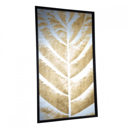 Wandpaneel Loro Palmblatt Spiegel/Gold 100 cm