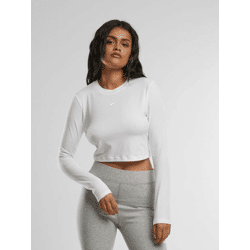 weiches NIKE Damen Sweatshirt Weiß