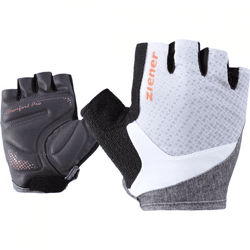 Ziener Fahrradhandschuhe, grau, Größe 7