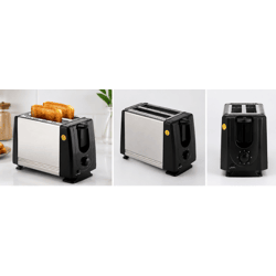 Stainless Steel 2-Slice Toaster – 650 W