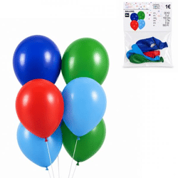 Amscan-Luftballons „Lets Party“, 25 cm, 6er-Set