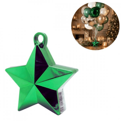 Ballongewicht Star grün 10 cm