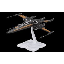 BANDAI Poe's X-Wing Fighter Bandai Modellbausatz zum Zusammenstecken Star Wars 1:72